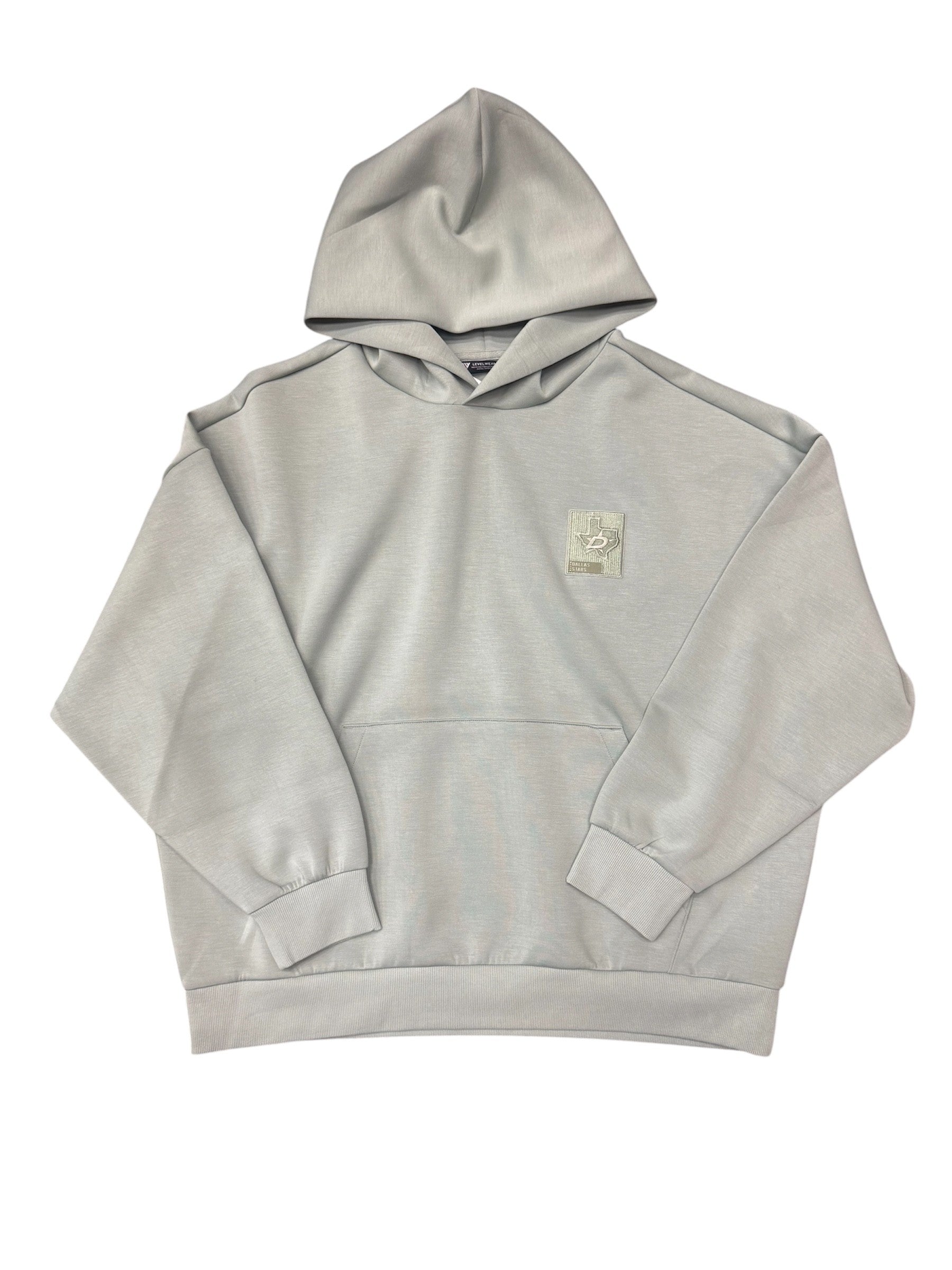 DALLAS STARS LUX HOODIE ICEBERG GREEN - FRONT VIEW