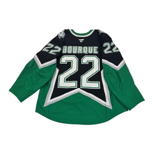 MAVRIK BOURQUE PLAYOFF GAME WORN &