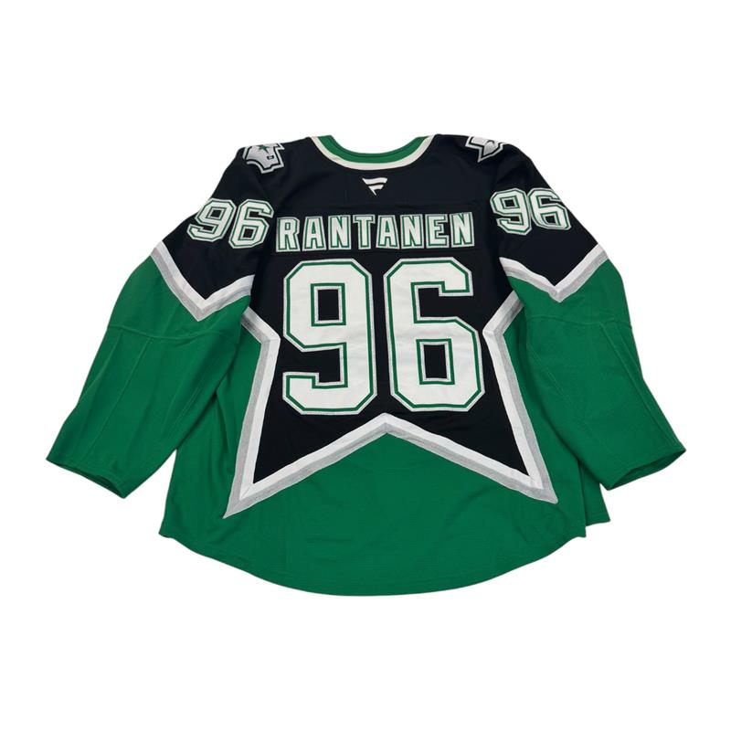 MIKKO RANTANEN PLAYOFF GAME WORN '99 ALTERNATE JERSEY BACK VIEW
'RANTANEN' & #96 ON BACK