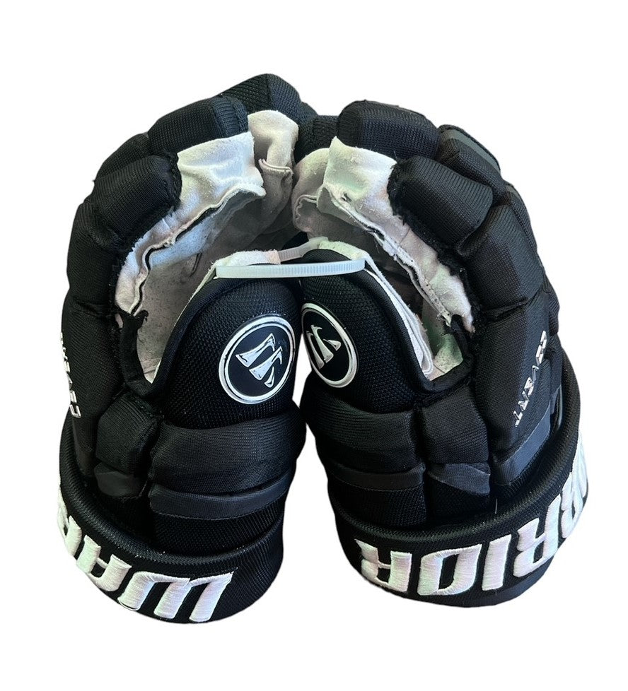 DALLAS STARS 2023 PLAYOFF MASON MARCHMENT GAME USED GLOVES - Side view of gloves