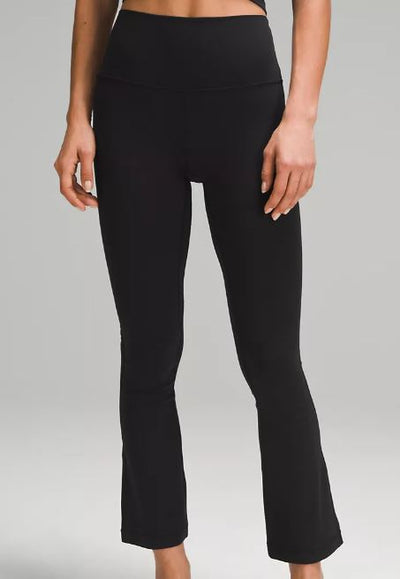 Photo of Lululemon model wearing Align Mini-Flare pant in black