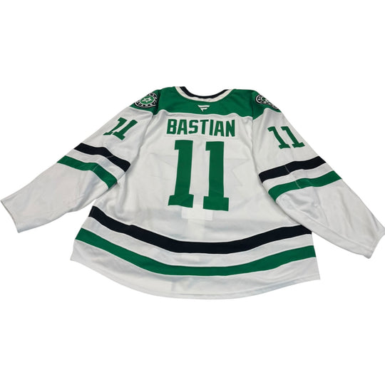 Game worn Dallas Stars away jersey with &