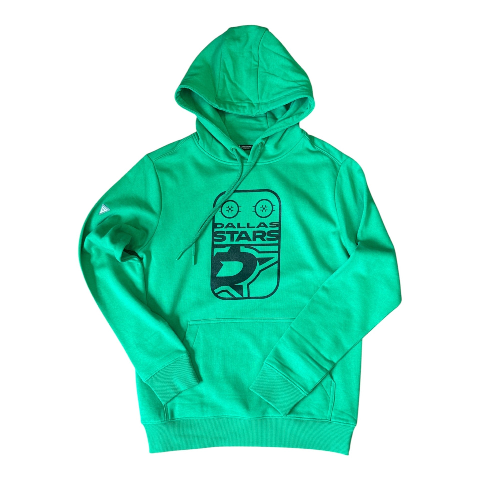 DALLAS STARS PODIUM BIG BLOCK HOODIE - FRONT VIEW
