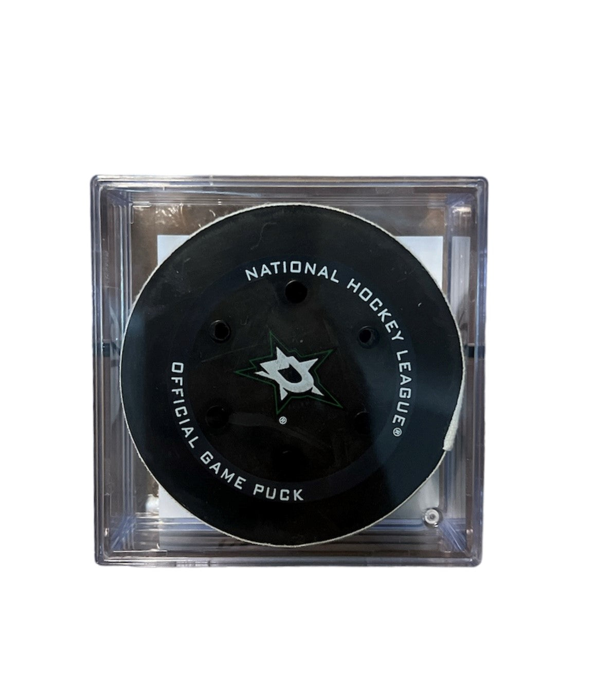 PHOTO OF GOAL PUCK