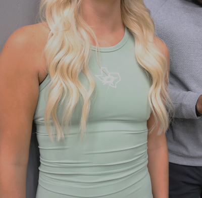 Photo of Model wearing Lululemon Align Racerback in Palm