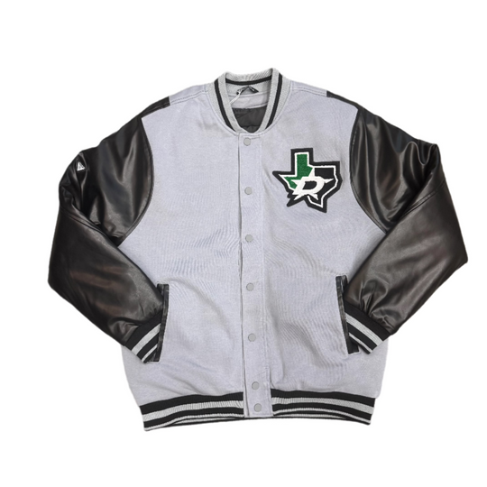 Photo of Dallas Stars Levelwear Men's Varsity Jacket - Front View