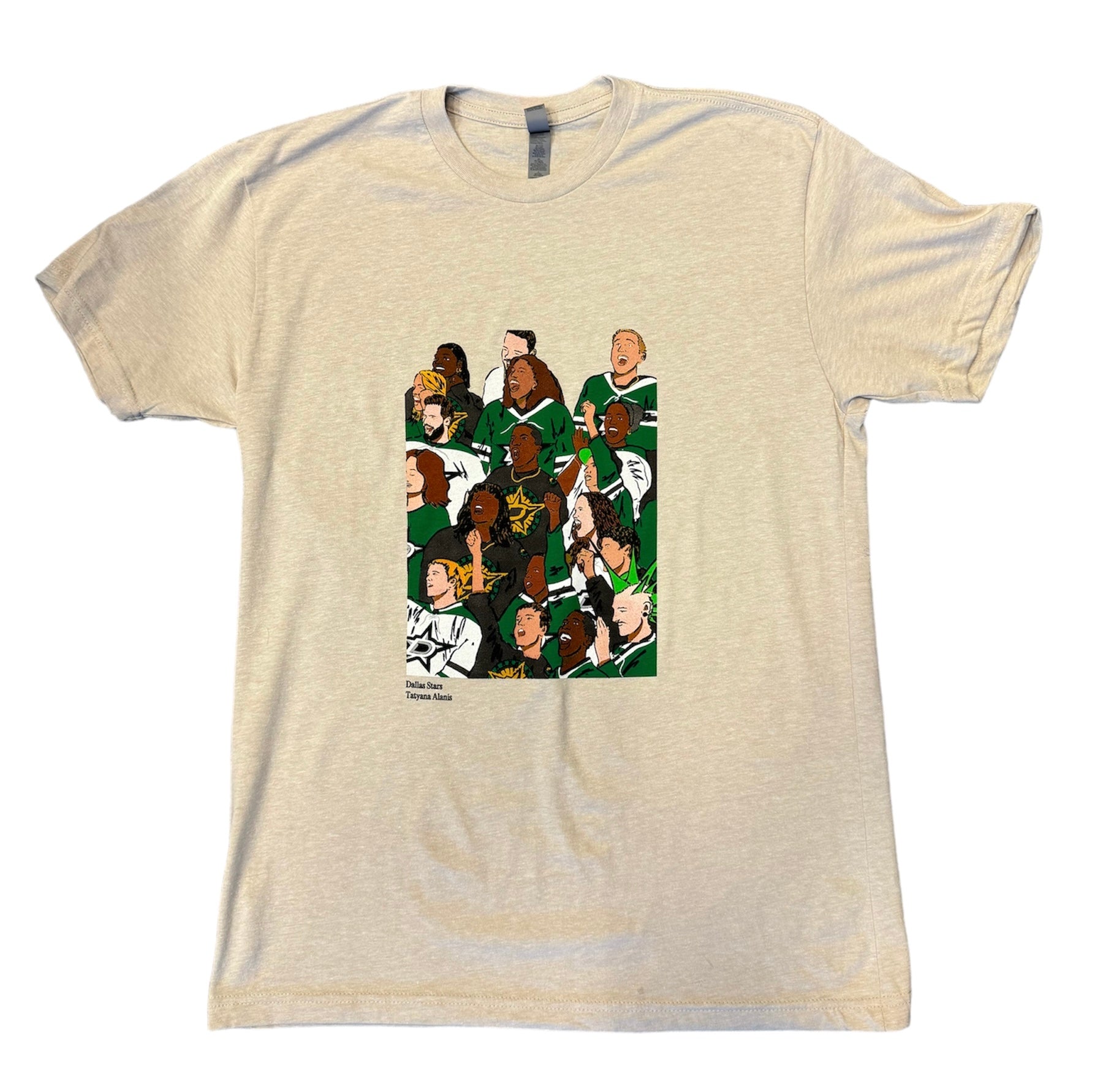 BLACK HISTORY MONTH ARTIST DESIGNED TEE-FRONT VIEW 