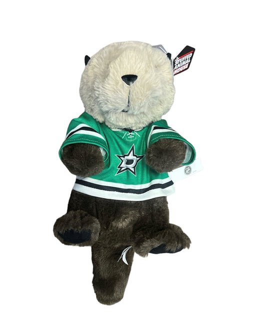 DALLAS STARS STUFFED ANIMAL HOUSE PLUSH OTTER - FULL VIEW