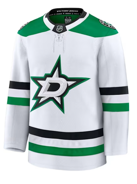 DALLAS STARS FANATICS PREMIUM AWAY JERSEY - FRONT VIEW