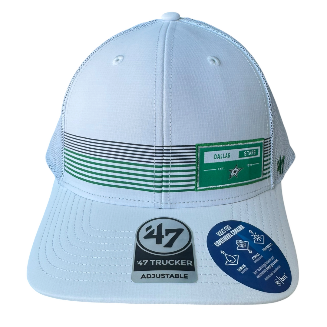 DALLAS STARS 47' RANGE FINDER TRUCKER CAP - FRONT VIEW