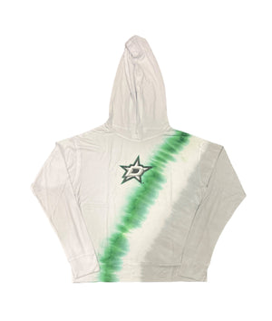 DALLAS STARS CERTO RUNDOWN TIE DYE HOODY - FRONT VIEW