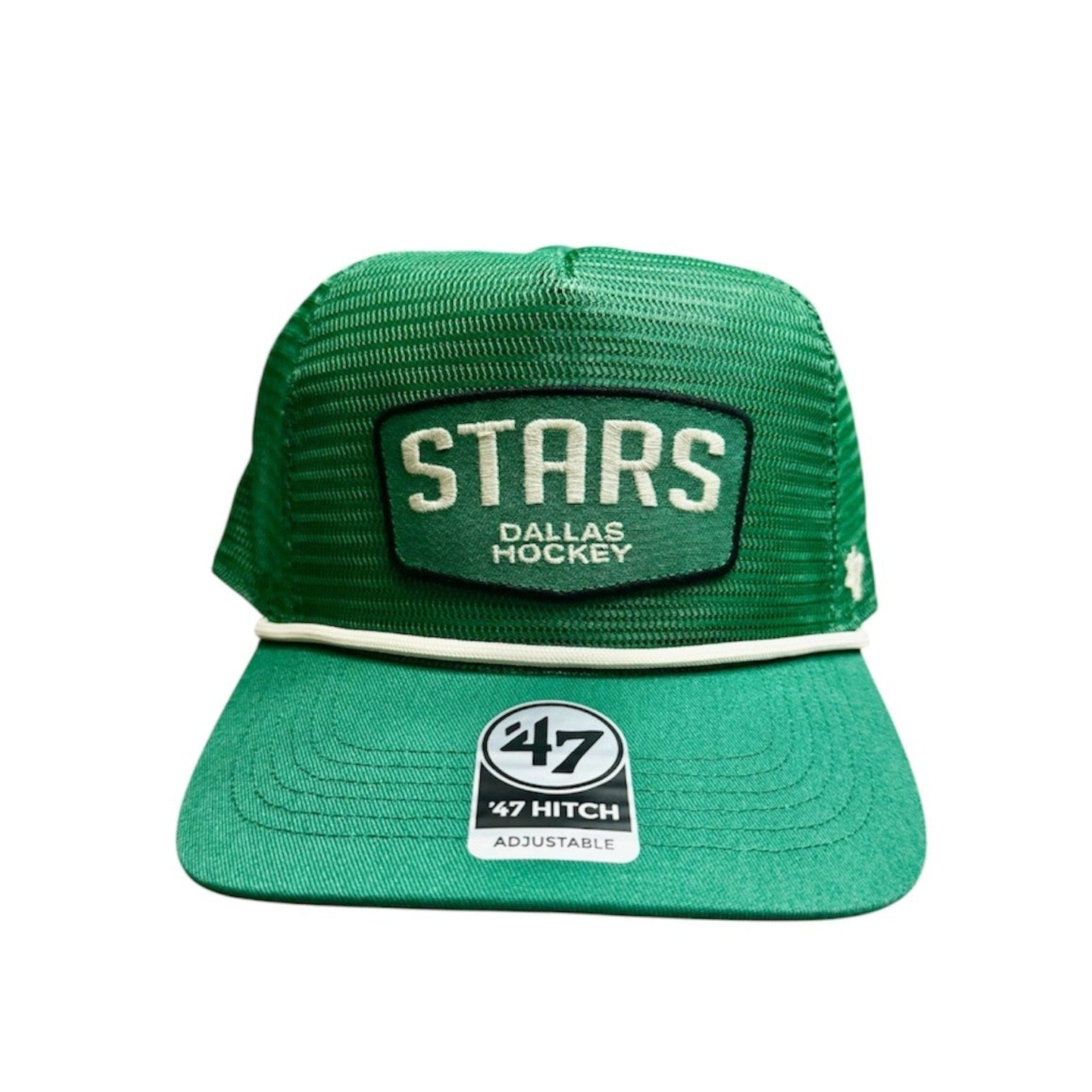 DALLAS STARS SCREENER HITCH CAP - FRONT VIEW