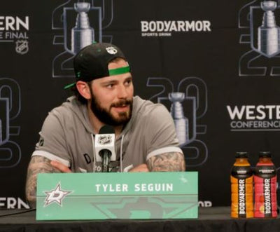 DALLAS STARS TYLER SEGUIN PLAYOFF MEDIA NAME PLATE