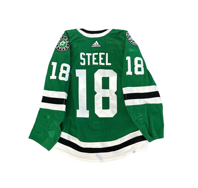 PHOTO OF STEEL HOME JERSEY - BACK VIEW