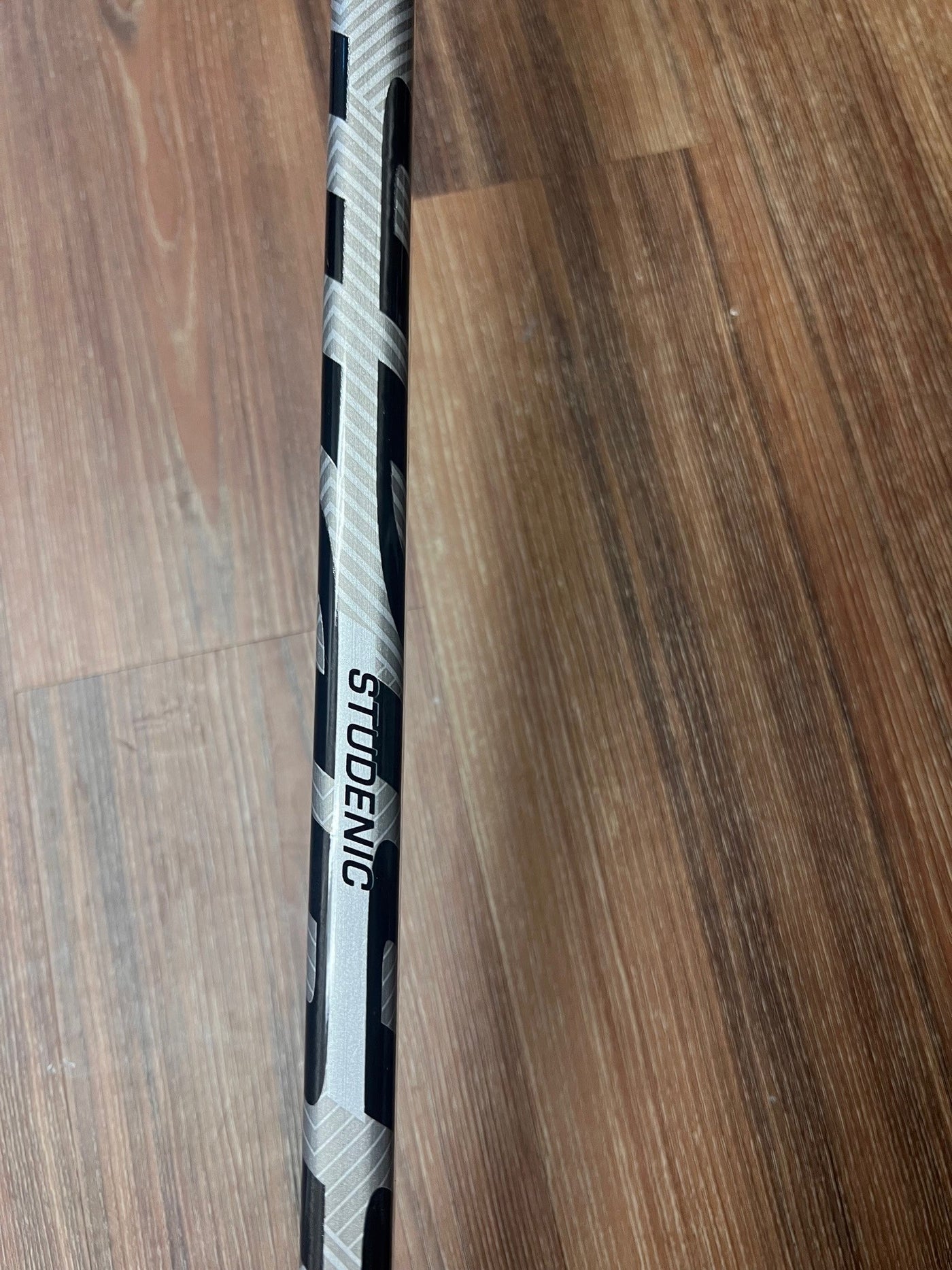 STUDENIC NEW WARRIOR TEAM ISSUED STICK - View of name on stick