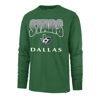 DALLAS STARS 47 BRAND SWEEP DOWN FRANKLIN LS - FRONT VIEW