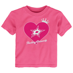 DALLAS STARS GIRLS OUTERSTUFF HOCKEY PRINCESS S/S - Front View