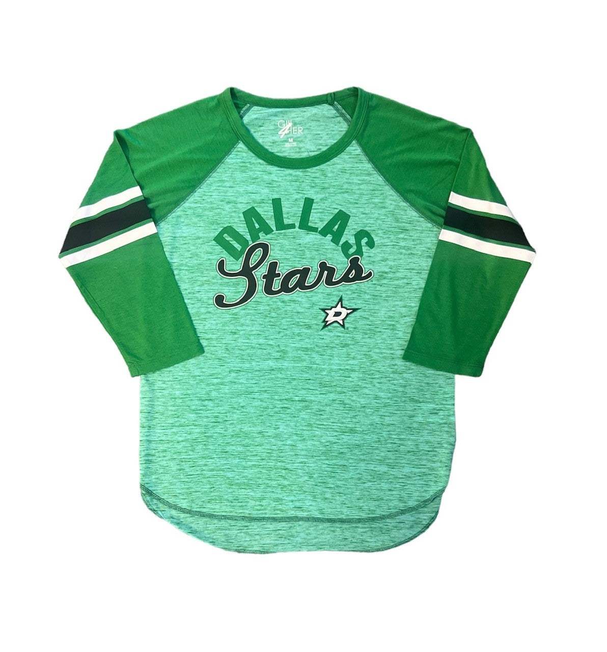 DALLAS STARS WOMEN'S G-III FOR HER 3/4 SLEEVE - FRONT VIEW