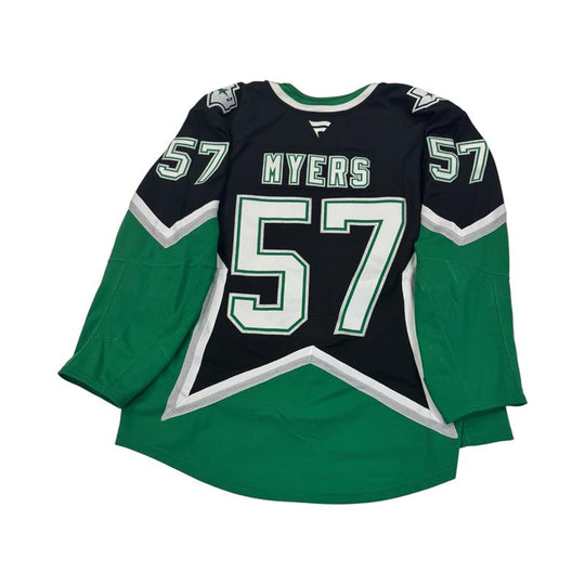 TYLER MYERS PLAYOFF GAME WORN &