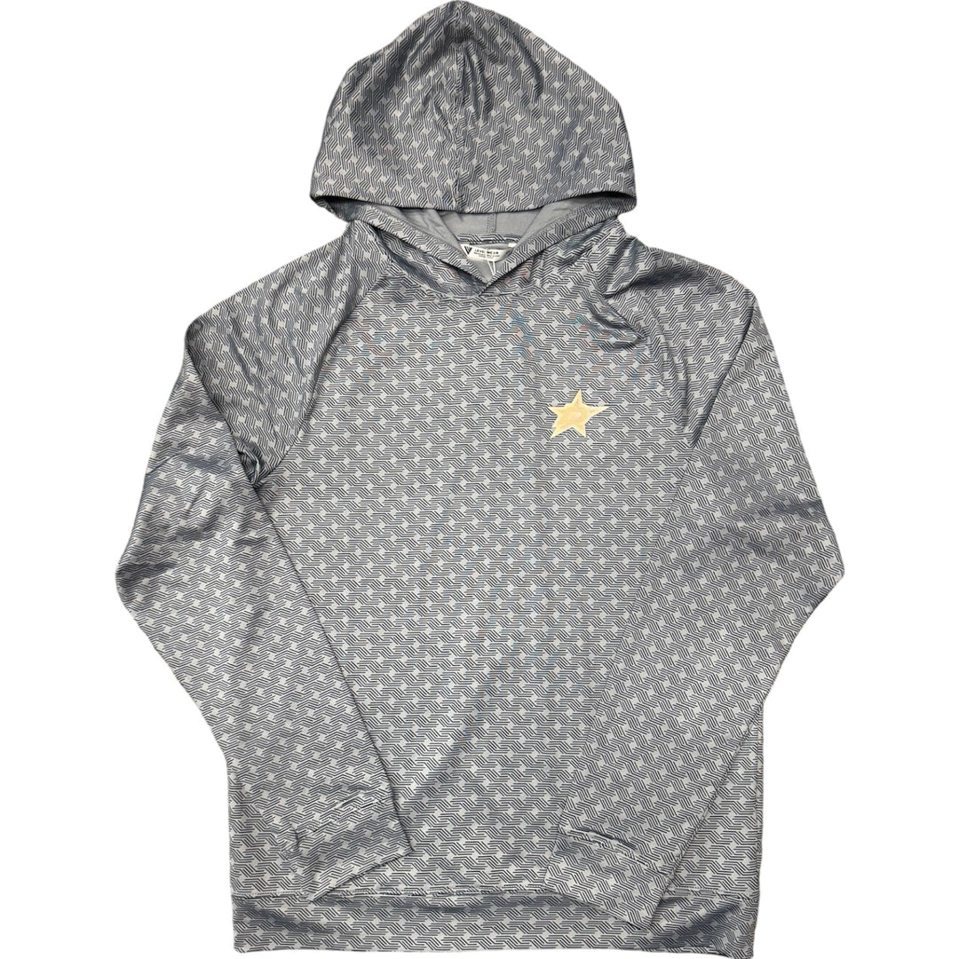 DALLAS STARS VICTORY HOODIE PEBBLE - FRONT VIEW