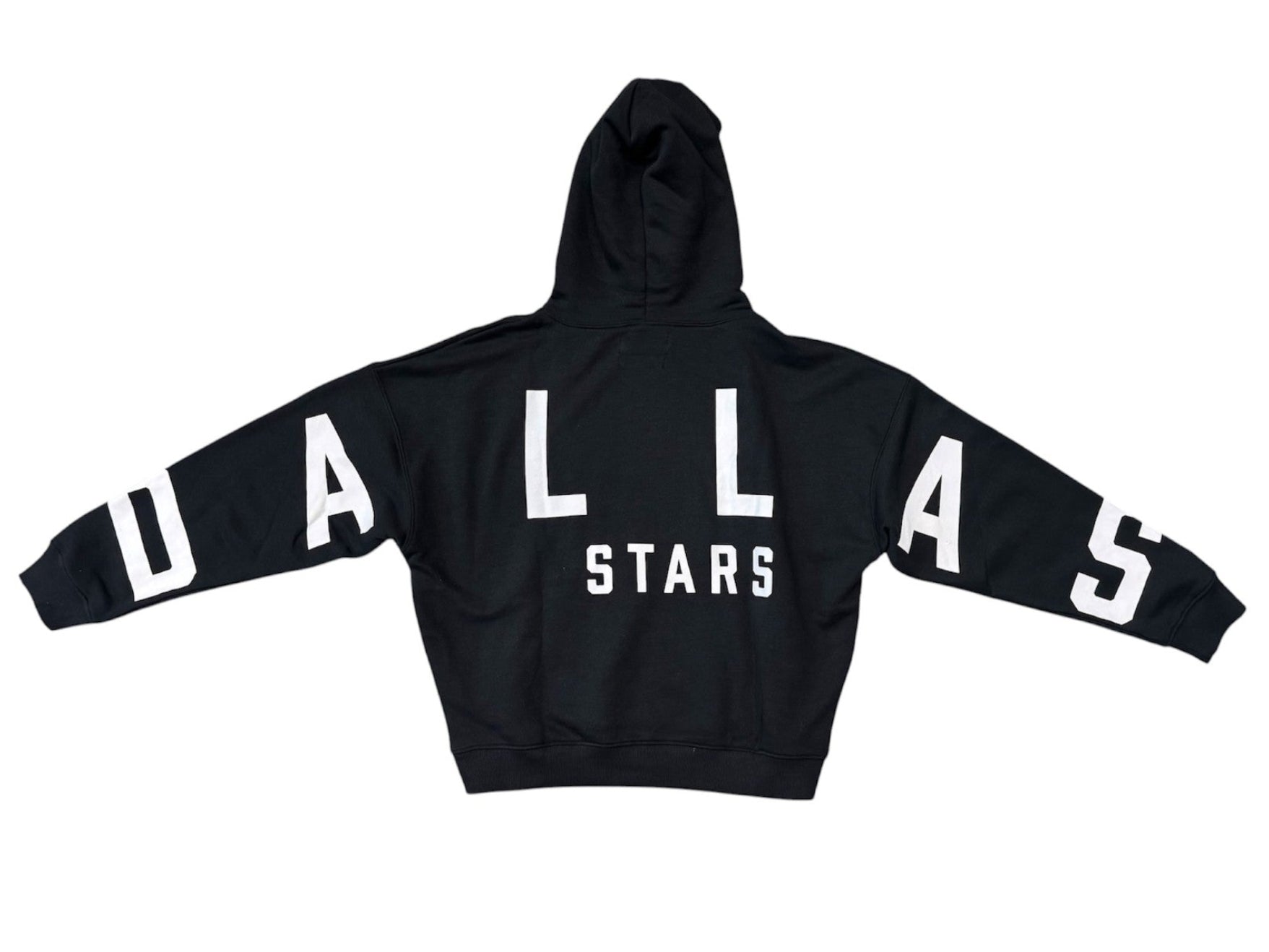 DALLAS STARS WARM UP HOOD - BACK VIEW 
