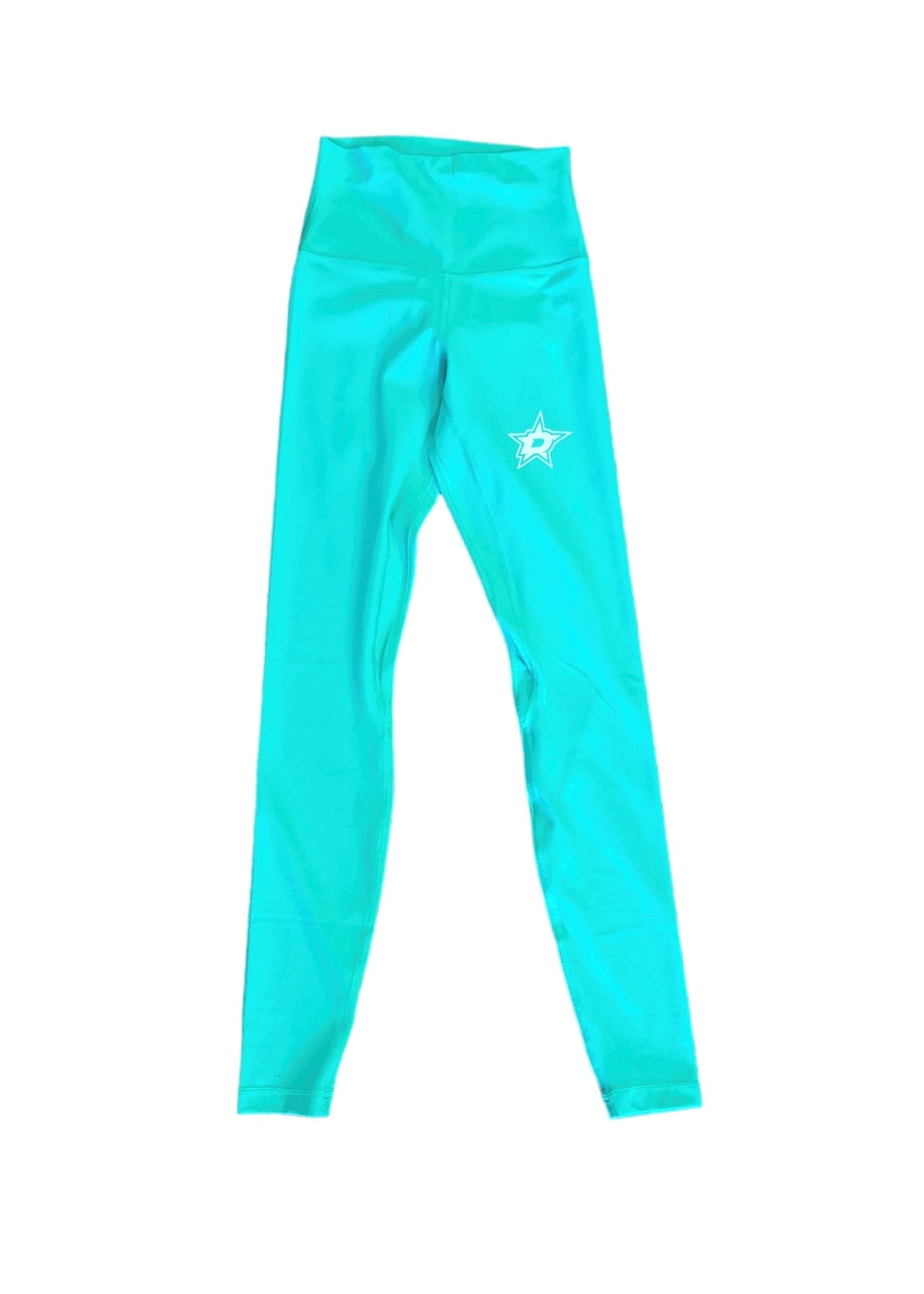DALLAS STARS LULULEMON WOMENS ALIGN PANT GREEN - FRONT VIEW