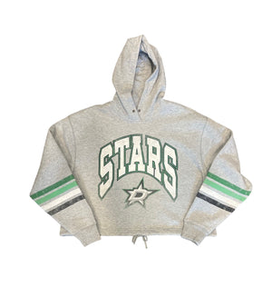 DALLAS STARS 47 BRAND WOMENS UPLAND BENNETT HOOD - FRONT VIEW