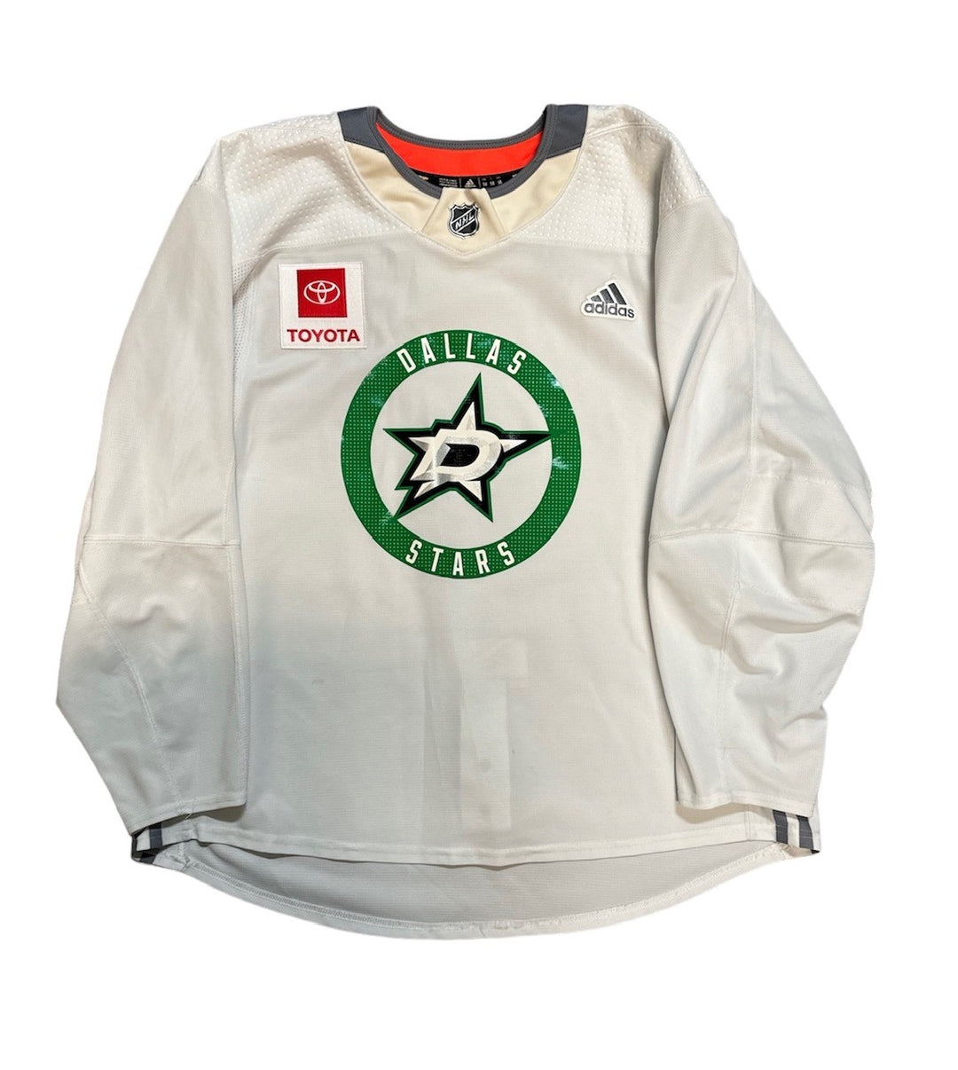 Adidas Jerseys Dallas Stars Retro Reverse Jersey Nhl Jersey Dallas Stars White Uniforms 2024 Hot Reverse Retro