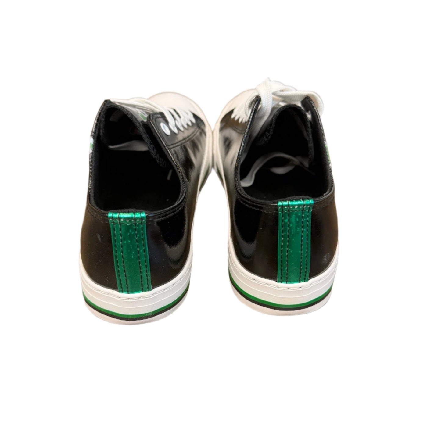 Photo of Dallas Stars Women's FOCO Black Metallic sneaker - back view