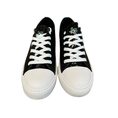 Photo of Dallas Stars Women's FOCO Black Metallic sneaker - front view