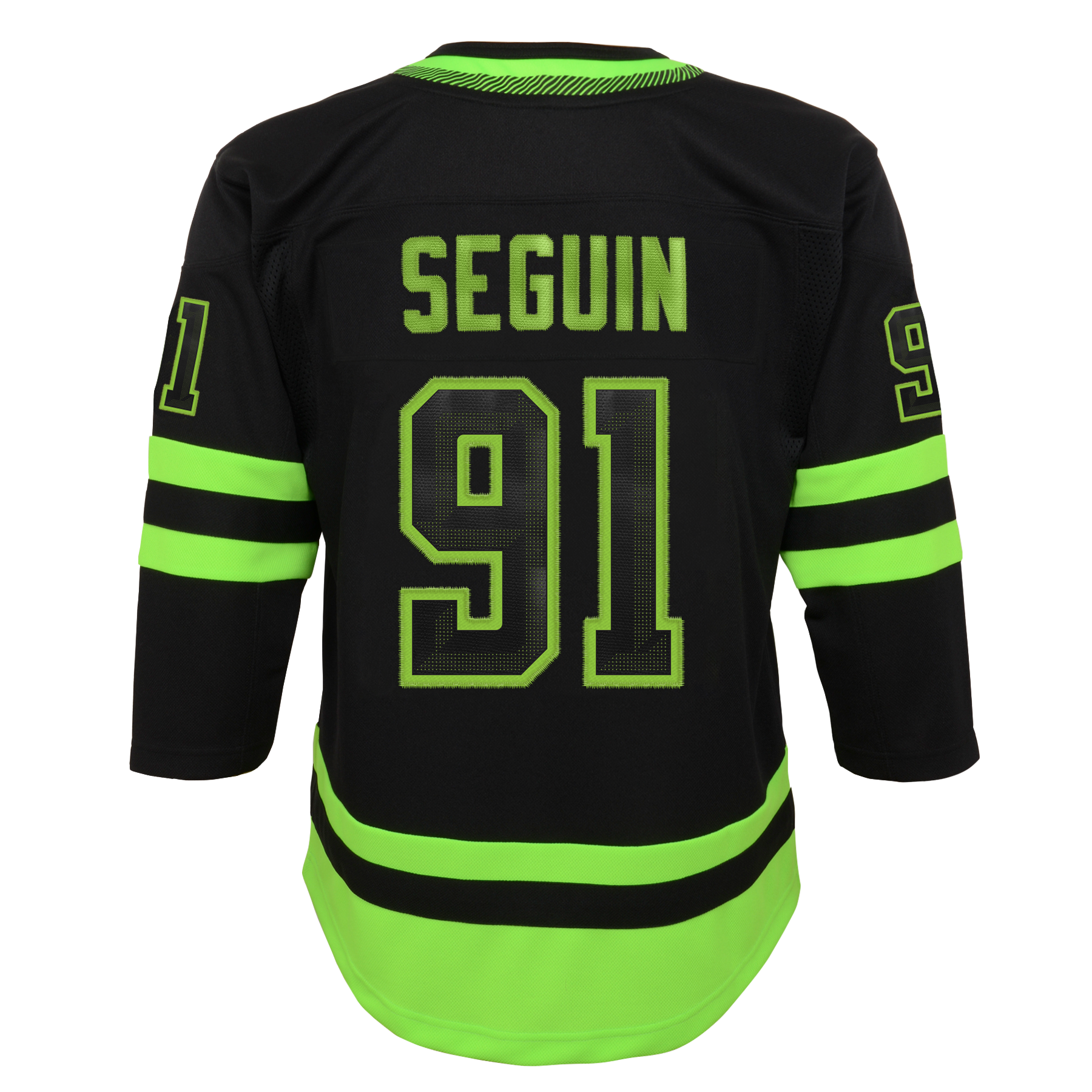 DALLAS STARS OUTERSTUFF YOUTH BLACKOUT TYLER SEGUIN 3RD PREMIER JERSEY