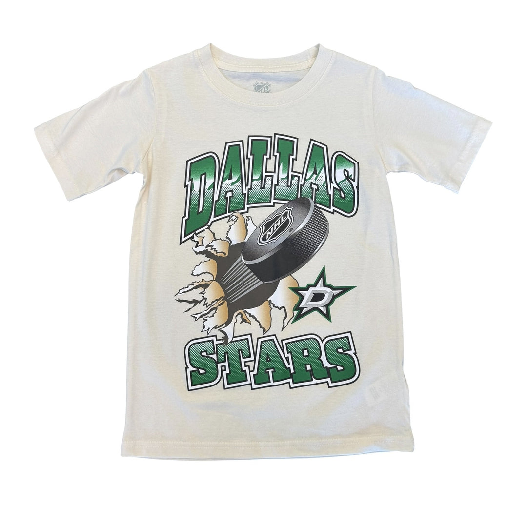 DALLAS STARS YOUTH OUTERSTUFF TIME TO SHINE SHORT SLEEVE - FRONT VIEW