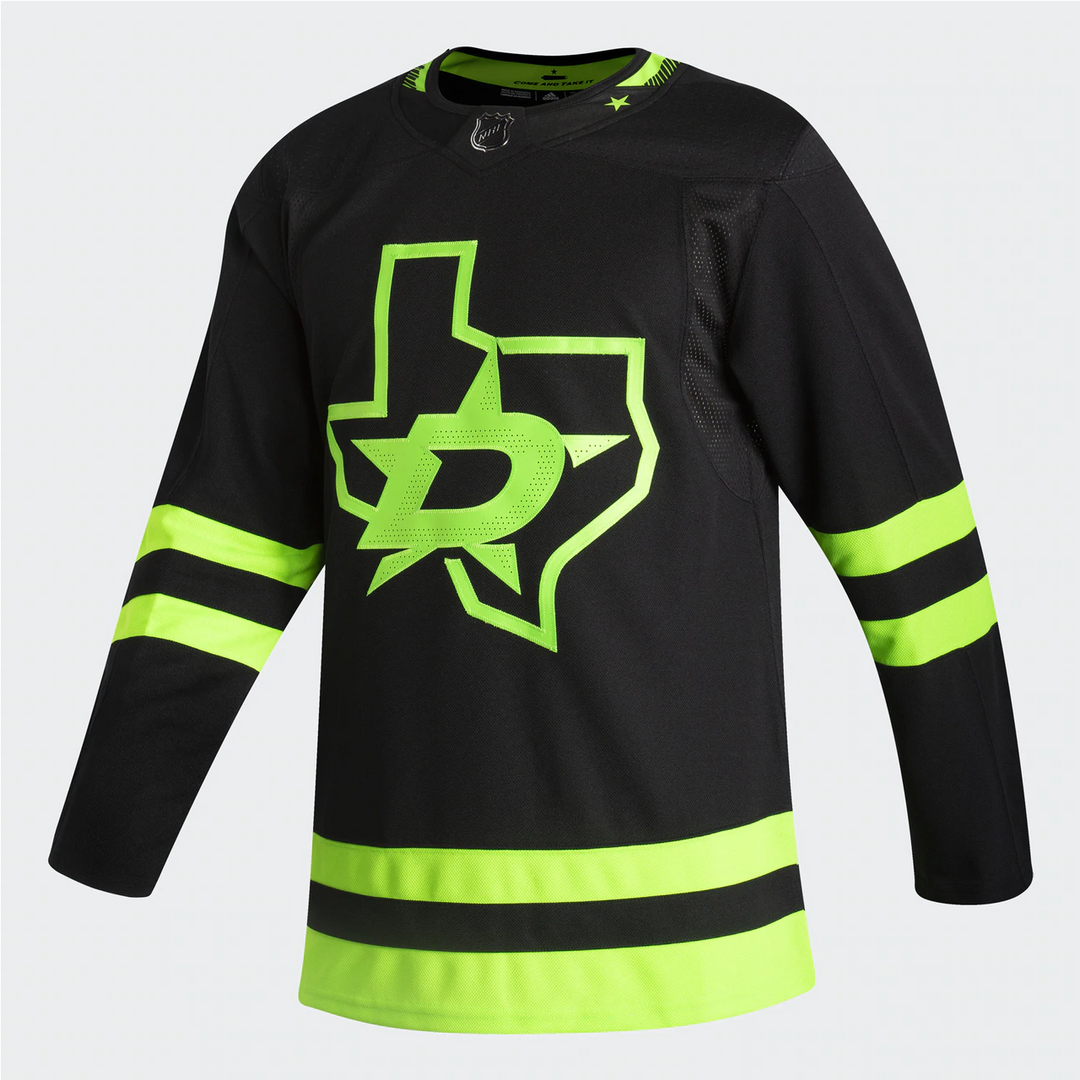DALLAS STARS ADIDAS BLACKOUT 3RD AUTHENTIC PRO JERSEY Hangar Hockey