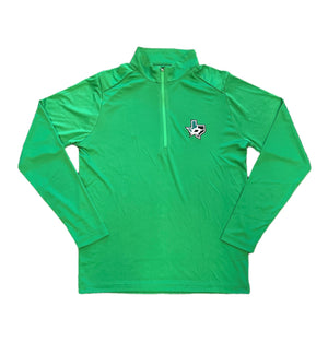 DALLAS STARS ANTIGUA GREEN TRIBUTE PULLOVER - FRONT VIEW