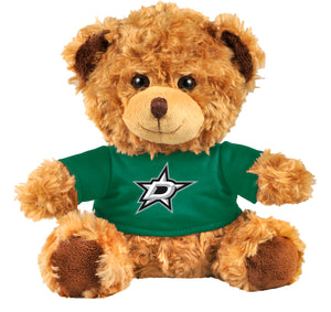 Dallas Stars Plush T-shirt Bear - Front View