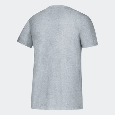 Dallas Stars Adidas Global Game S/s in Gray - Back View