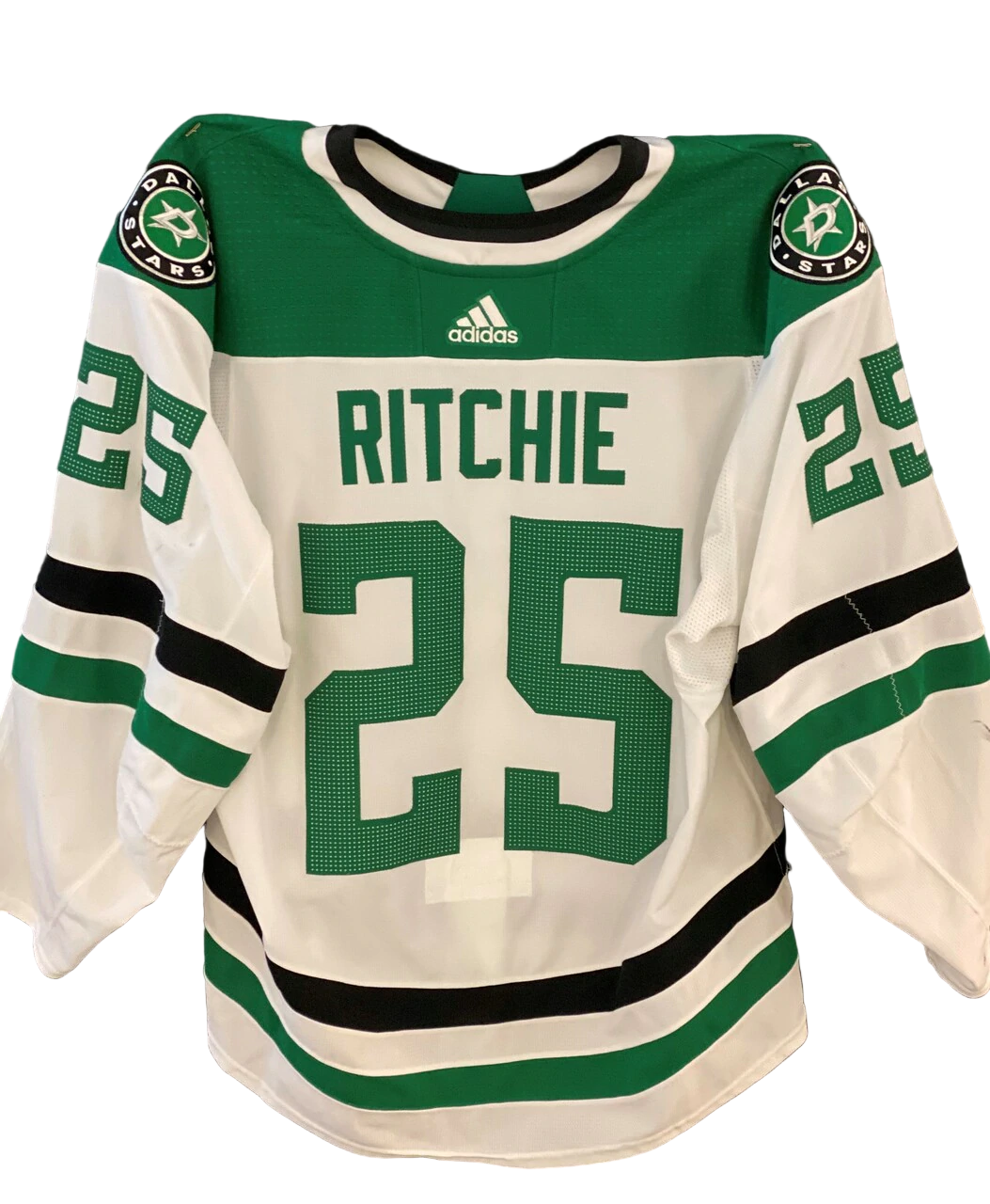 Photo of Dallas Stars Ritchie Jersey Away White - Back View