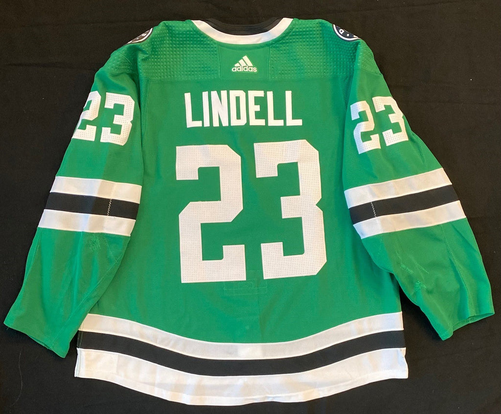 ESA LINDELL 20/21 AWAY SET 3 GAME WORN JERSEY – Hangar Hockey