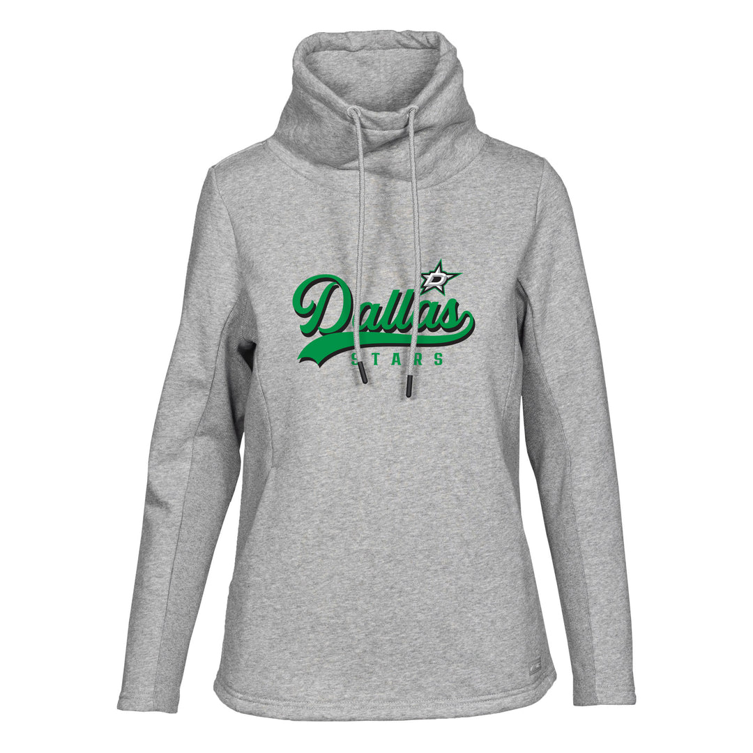 DALLAS STARS WOMENS LEVELWEAR LOOP HOODY - Front View