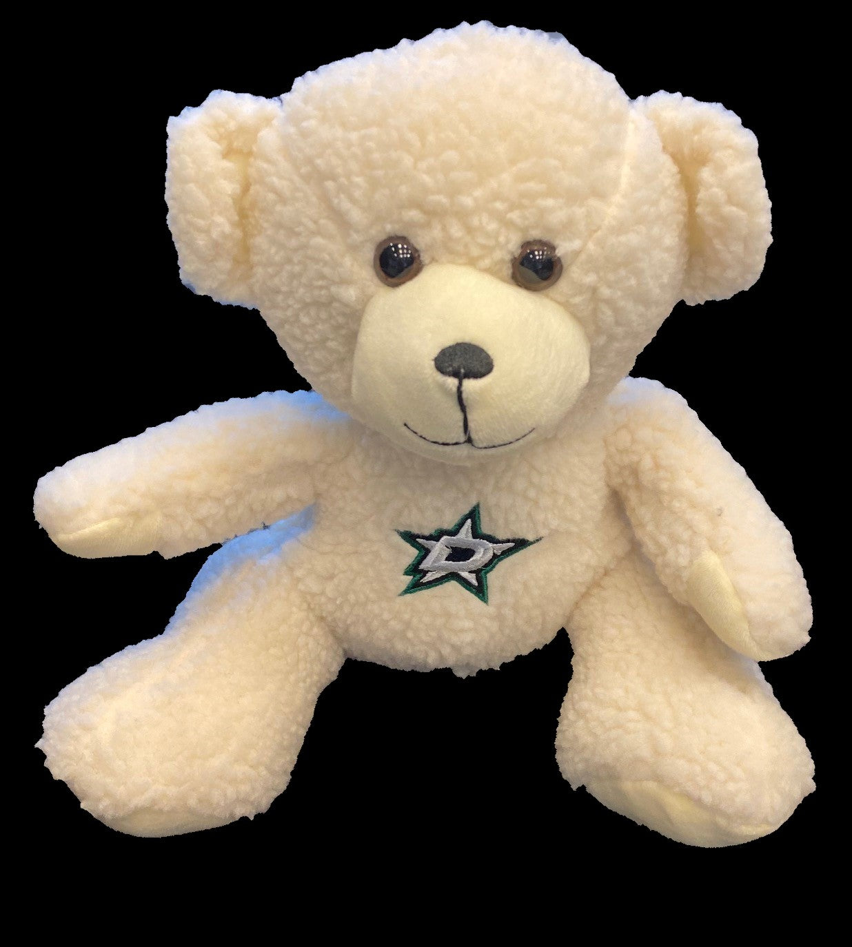 Dallas Stars Foco Sherpa Bear in Tan - Front View