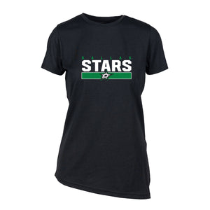 DALLAS STARS WOMENS LEVELWEAR BIRCH SHORT SLEEVE TEE -  Front View