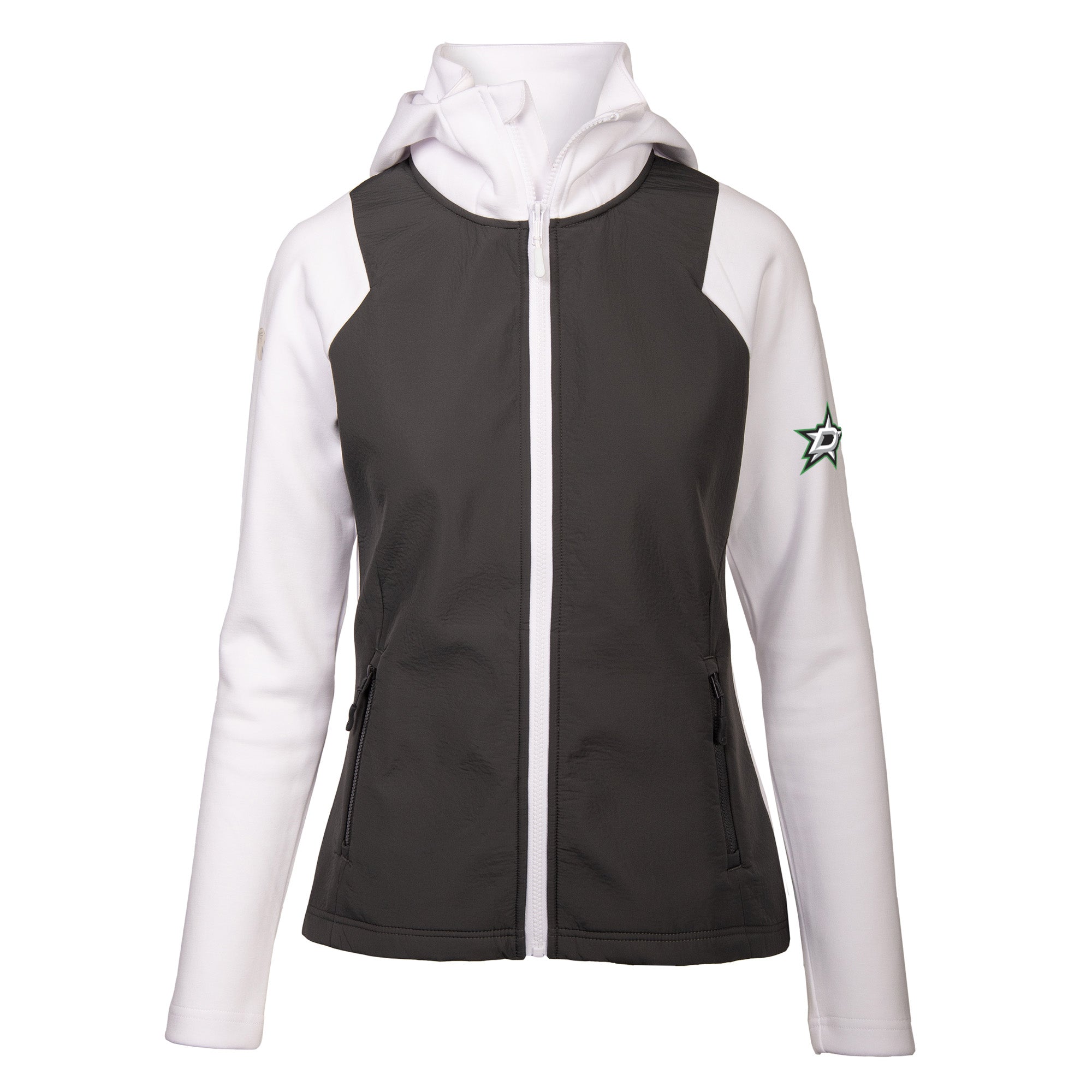 DALLAS STARS WOMENS LEVELWEAR CAMILA FULL ZIP JACKETDALLAS STARS WOMENS LEVELWEAR CAMILA FULL ZIP JACKET